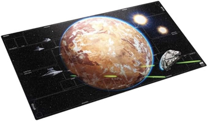 Star Wars Unlimited Battle Zone Game Mat Optimized for 4 Players