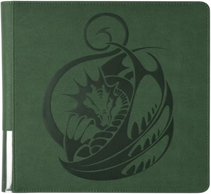 Dragon Shield: Zipster XL + 24 pages - Forest Green