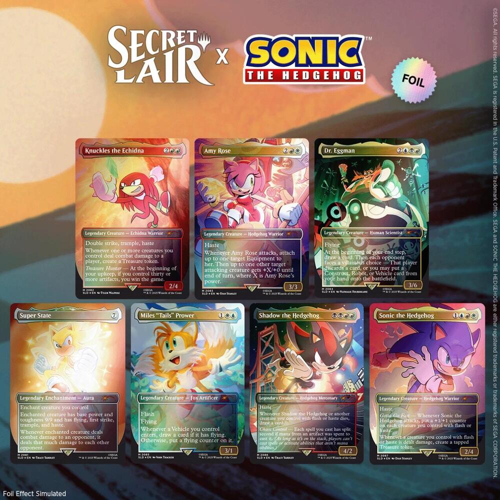 Sonic the Hedgehog - Secret Lair Drop