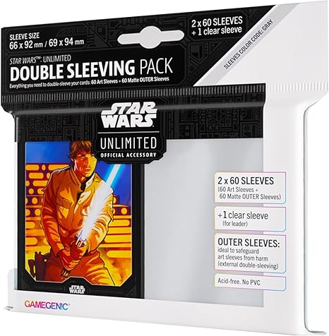 Star Wars Unlimited Art Sleeves Double - Luke Skywalker