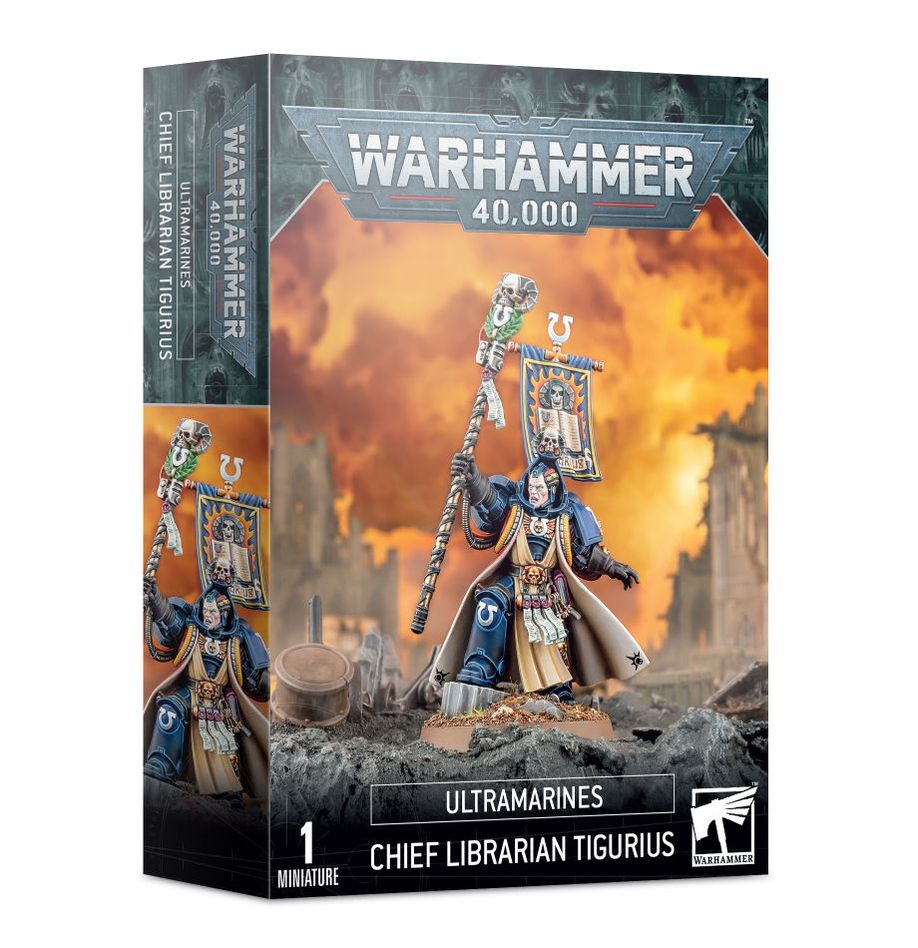 Warhammer 40k - Ultramarines - Chief Librarian Tigurius