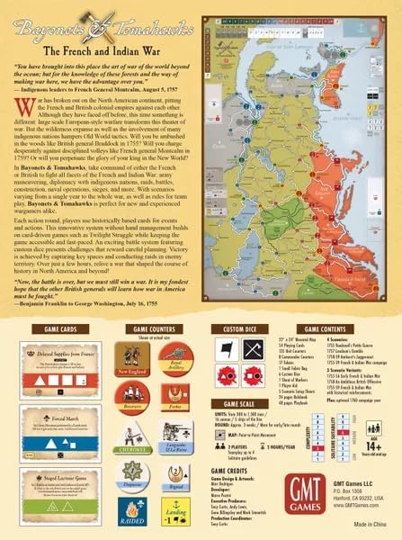 Bayonets & Tomahawks: the French Indian War