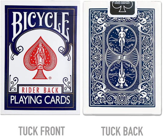 Bicycle Rider Back Playing Cards - BLUE Deck