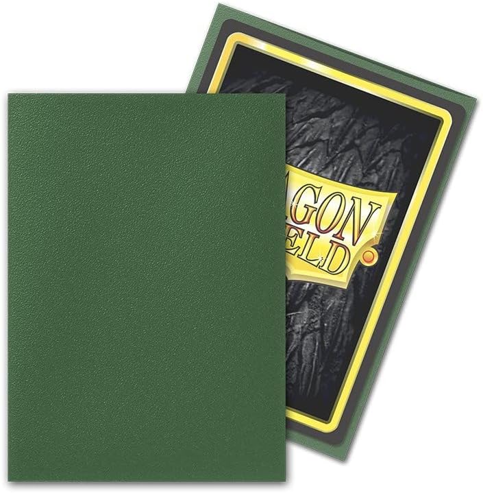 Dragon Shields: Matte Forest Green Card Sleeves (pack of 100)