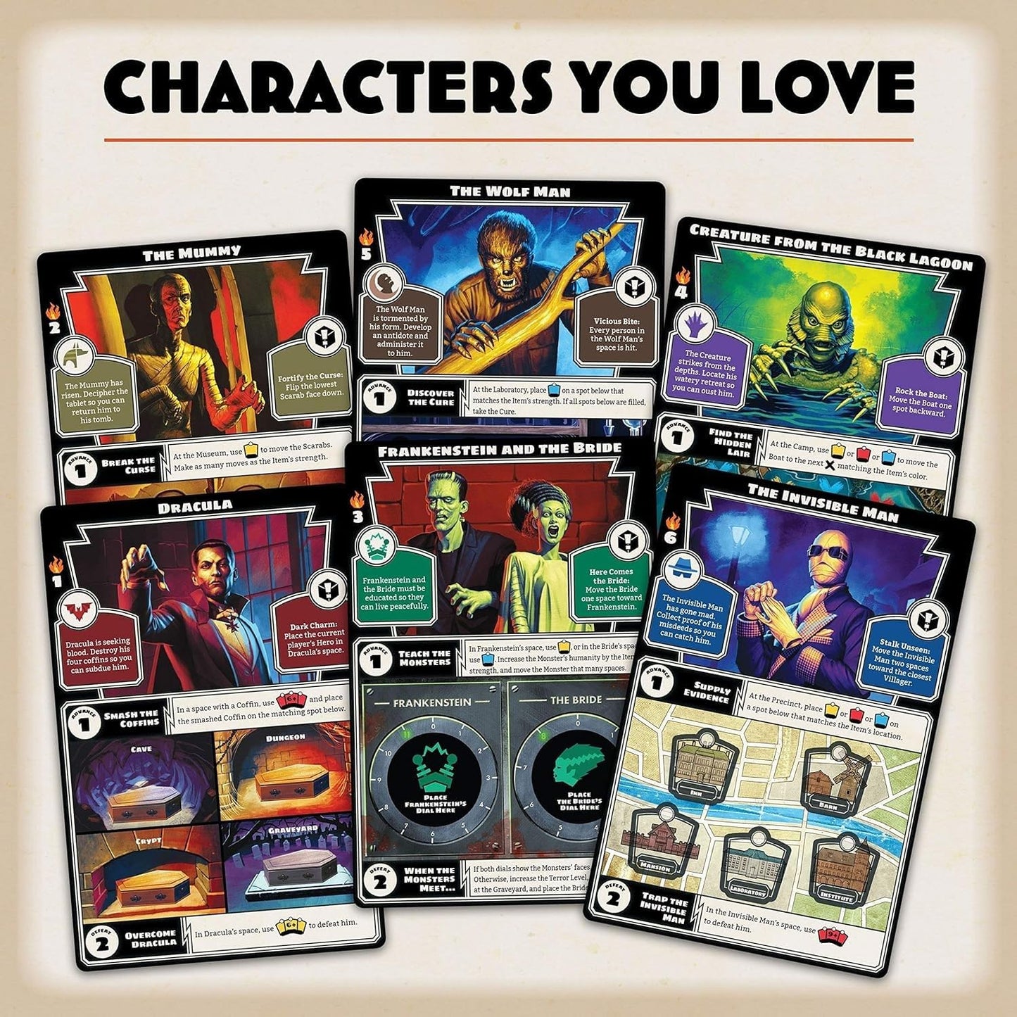 Horrified: Monsters (Universal Studios)