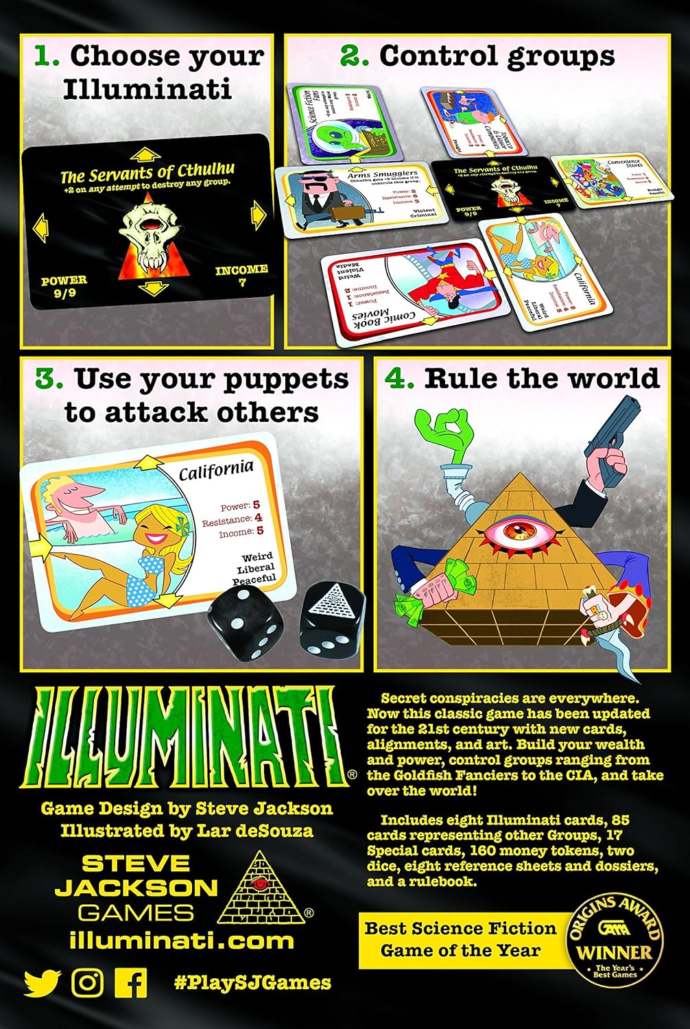 Illuminati : The Game of Conspiracy 2d ed.