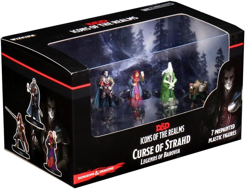 Icons of the Realms: Curse of Strahd Legends of Barovia (7 prepainted figures)