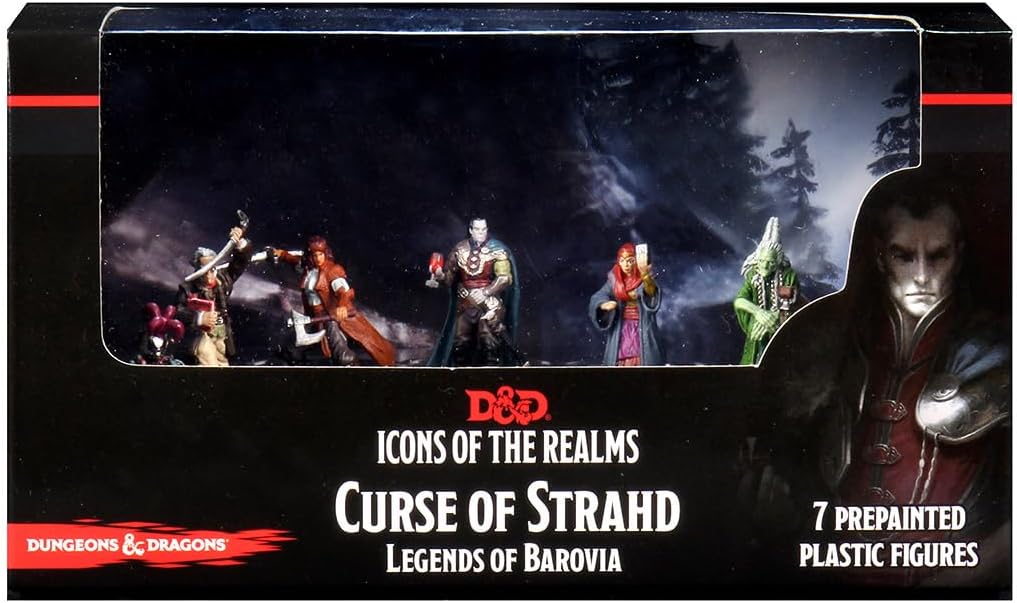 Icons of the Realms: Curse of Strahd Legends of Barovia (7 prepainted figures)