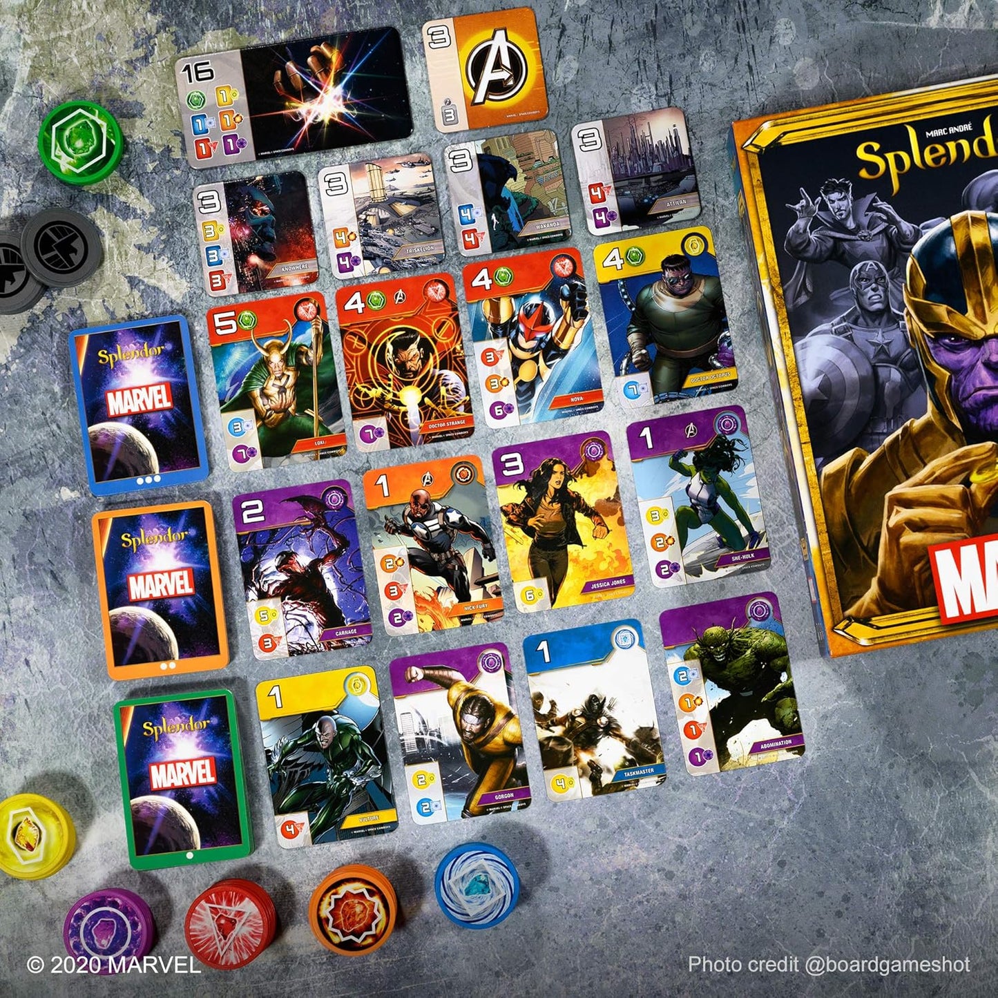 MARVEL Splendor Board Game