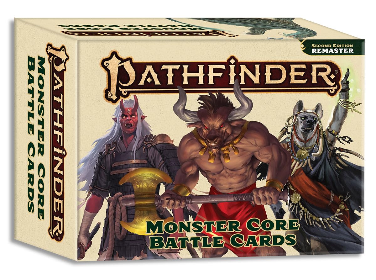 Pathfinder Monster Core Battle Cards