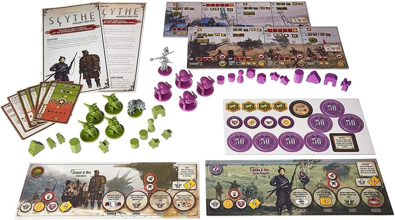Scythe Invaders from Afar Expansion