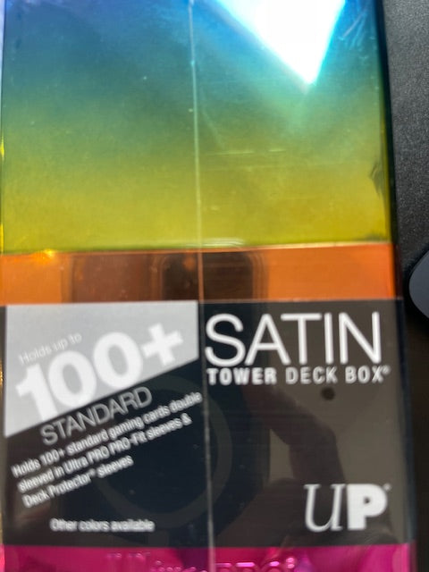 Ultra-Pro Satin Tower Deck Box - hi-gloss rainbow