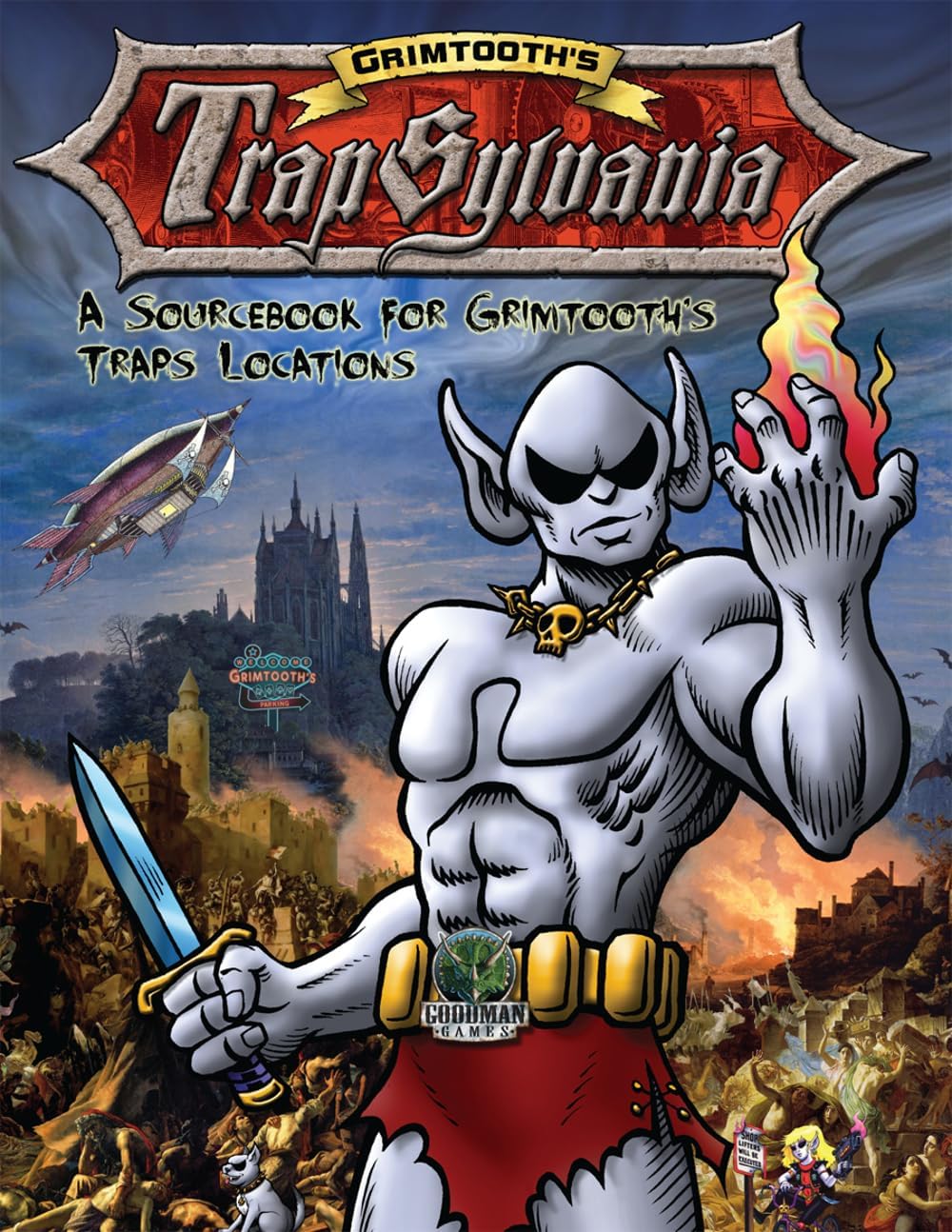 Grimtooth's TrapSylvania: A sourcebook for Grimtooth's Traps Locations (softcover)