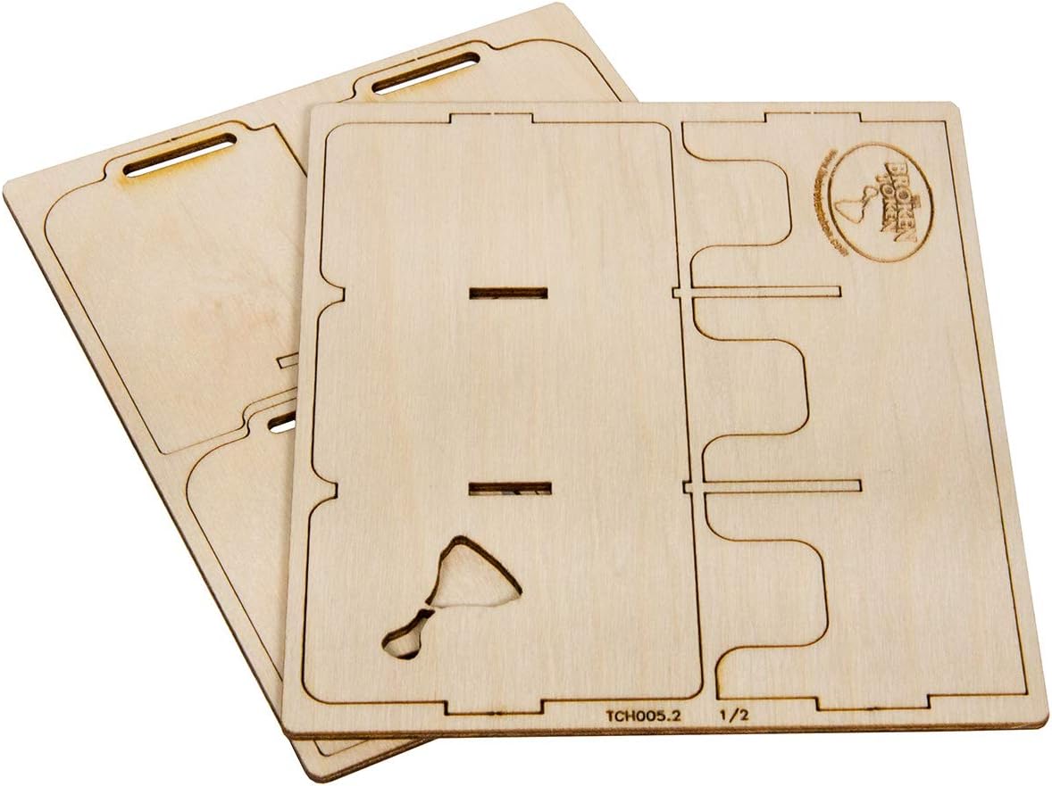 The Broken Token Mini Stacking Tabletop Card Holder with 3 Trays