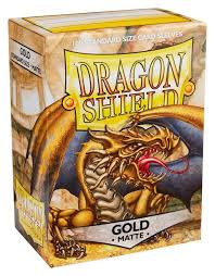Dragon Shield - Gold Matte