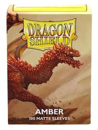 Dragon Shield - Amber Matte
