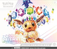 Pokemon - Scarlet & Violet - Prismatic Evolutions - Elite Trainer Box