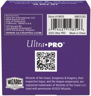 Heavy Metal Underdark D6 Dice Set