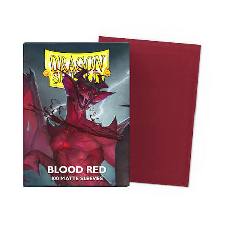 Dragon Shield - Blood Red Matte