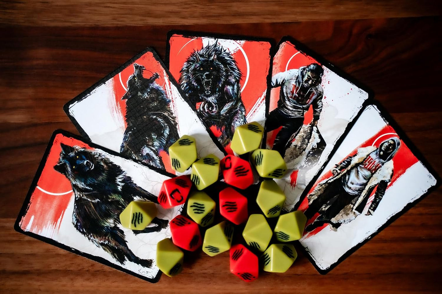 Werewolf - The Apocalypse - Dice and Form Card Set