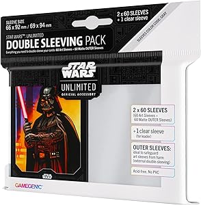 Star Wars Unlimited Art Sleeves Double - Darth Vader