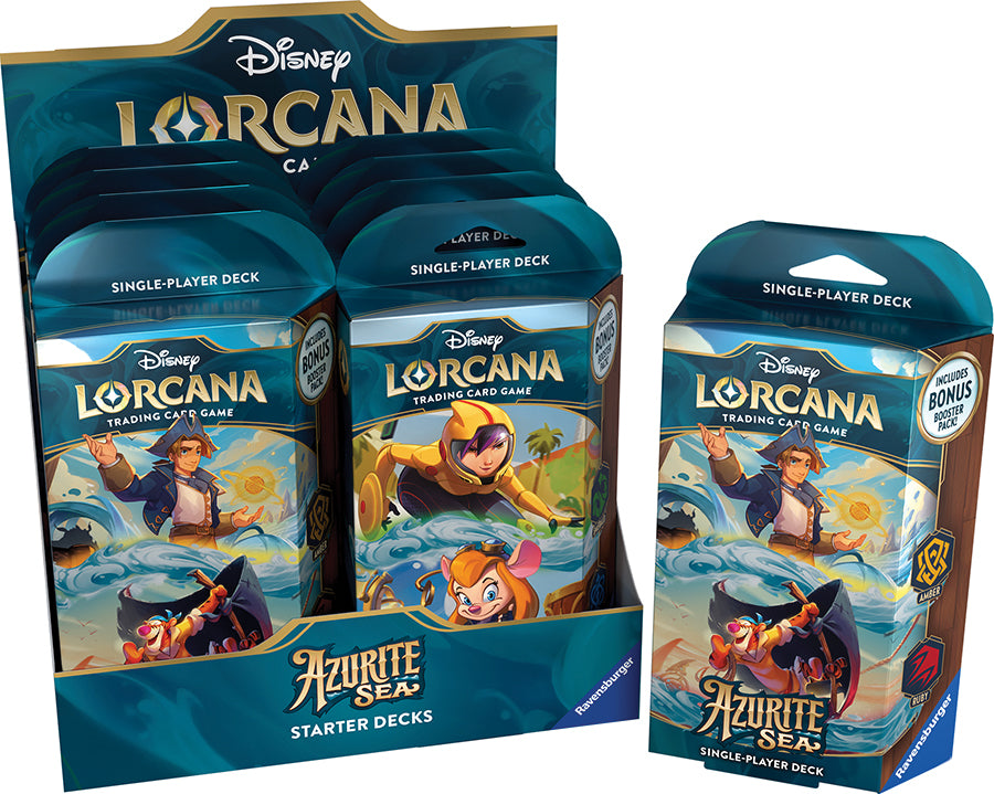 Lorcana:  Azurite Sea Starter Deck