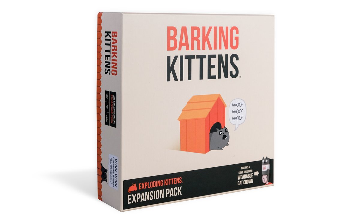 Barking Kittens - an Exploding Kittens expansion pack