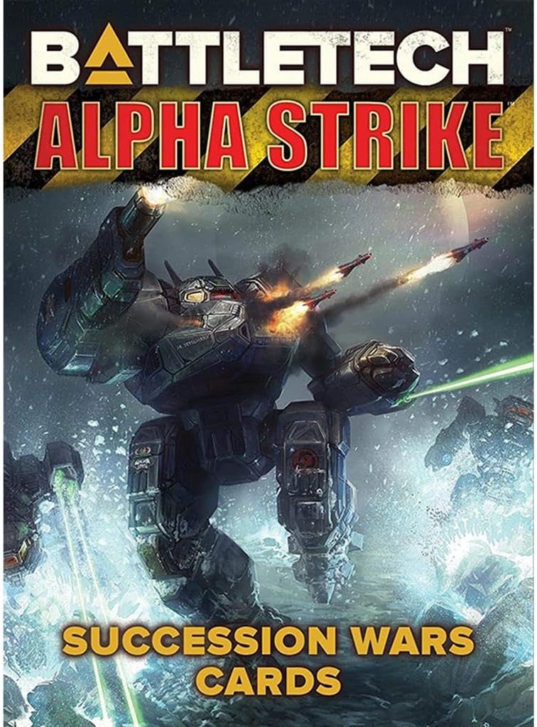 Alpha Strike Battle Tech: Succession War Cards