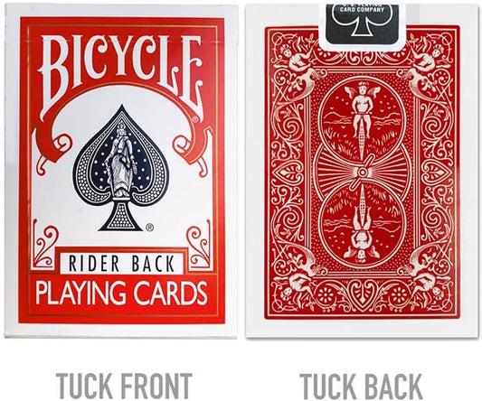 Bicycle Rider Back Playing Cards - Red Deck