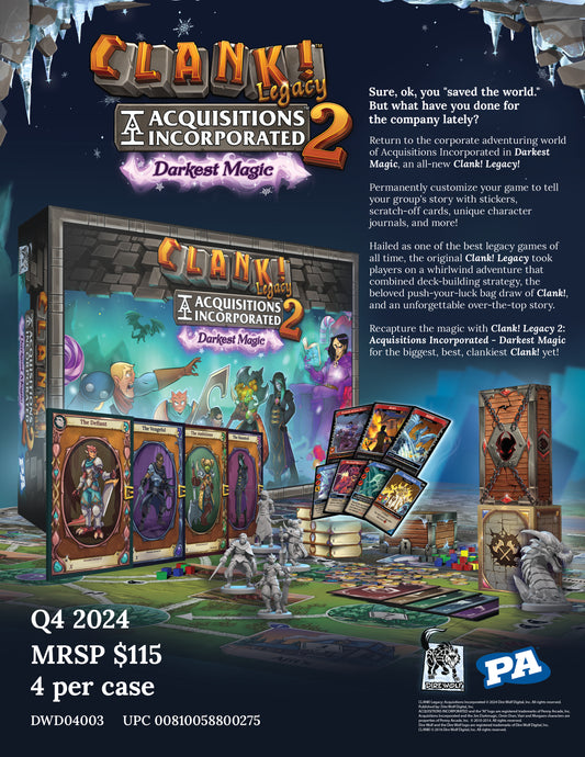 Clank! Legacy Acquisitions Incorporated 2 Darkest Magic