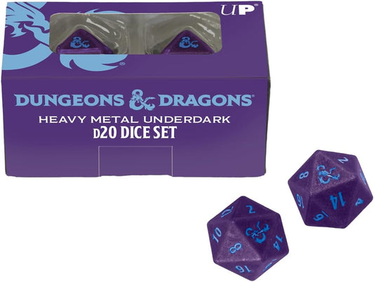 Dungeons & Dragons Heavy Metal Underdark D20 dice set