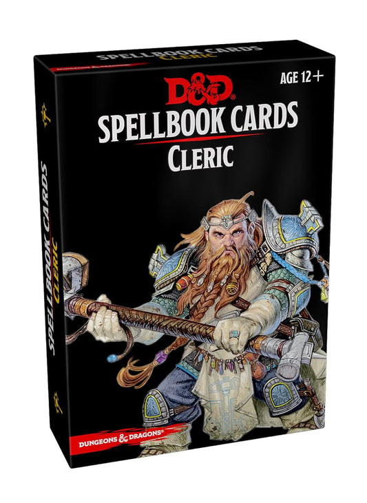 DnD Spellbook Cards: CLERIC