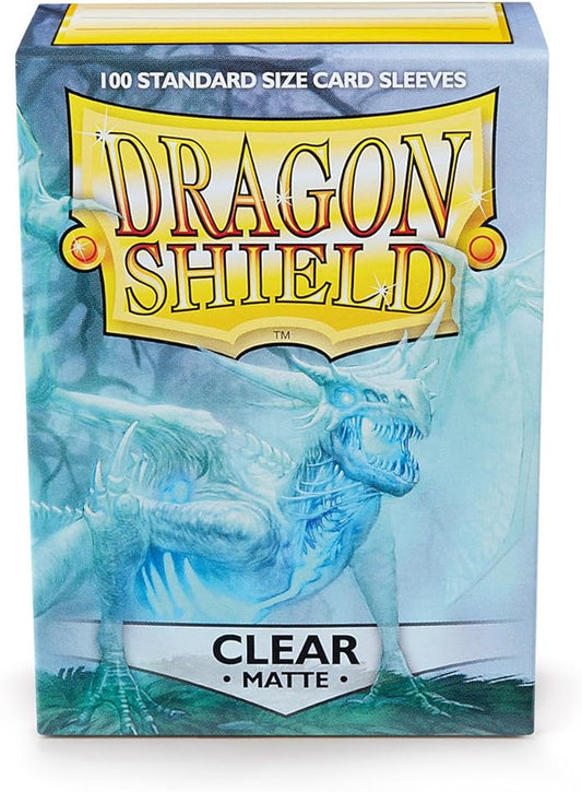 Dragon Shields : Matte Clear Sleeves (box of 100)