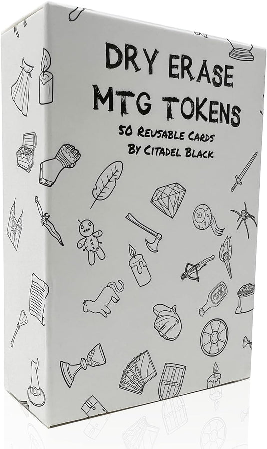 Dry Erase MTG Tokens
