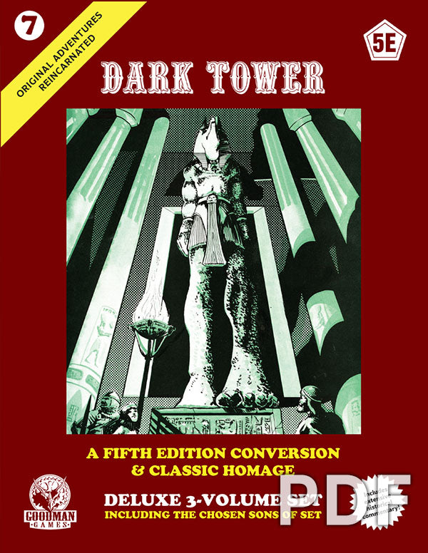 Dark Tower - Original Adventures Reincarnated No. 7 - 5th ed. Conversion & Classic Homage