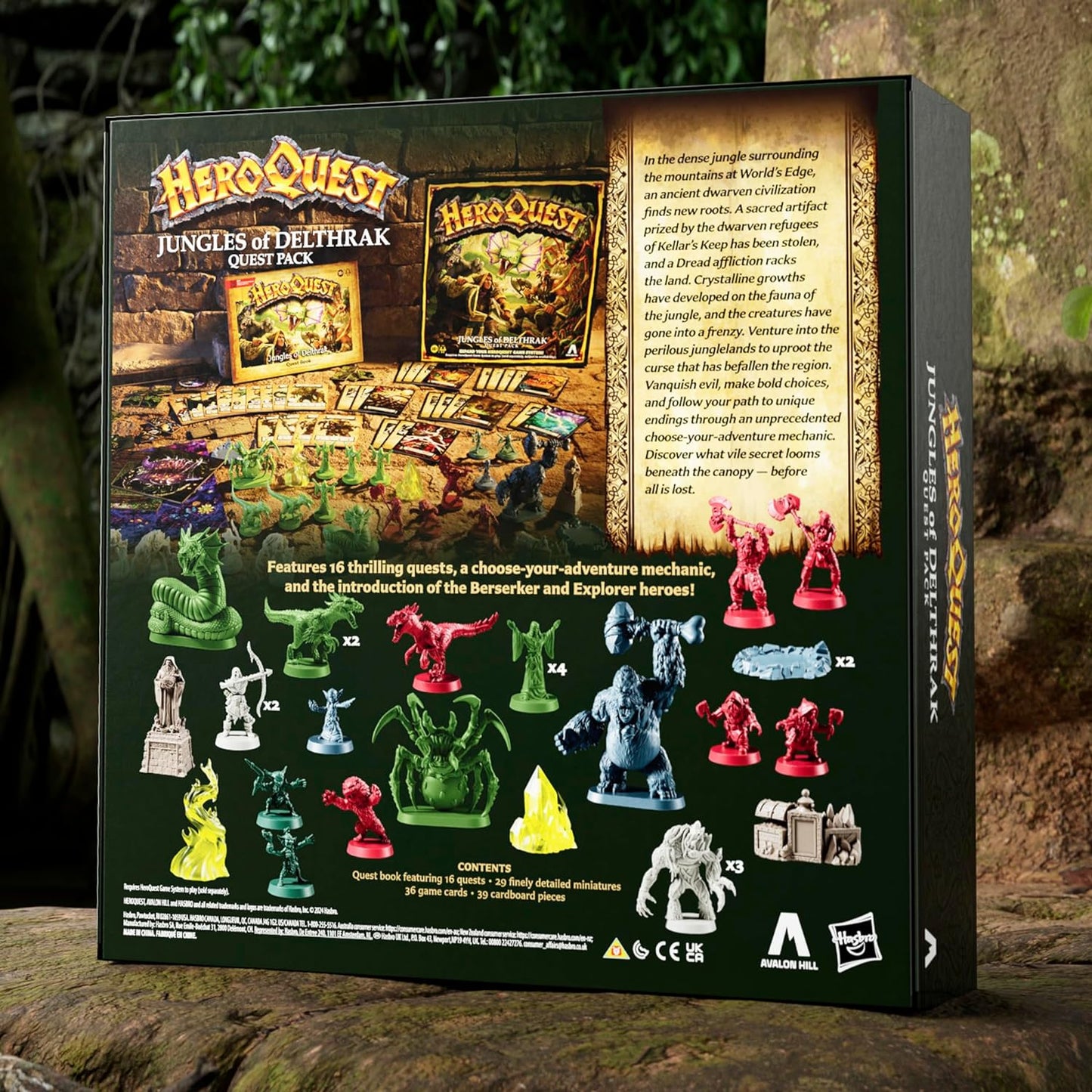 HeroQuest: Jungles of Delthrak - Quest Pack