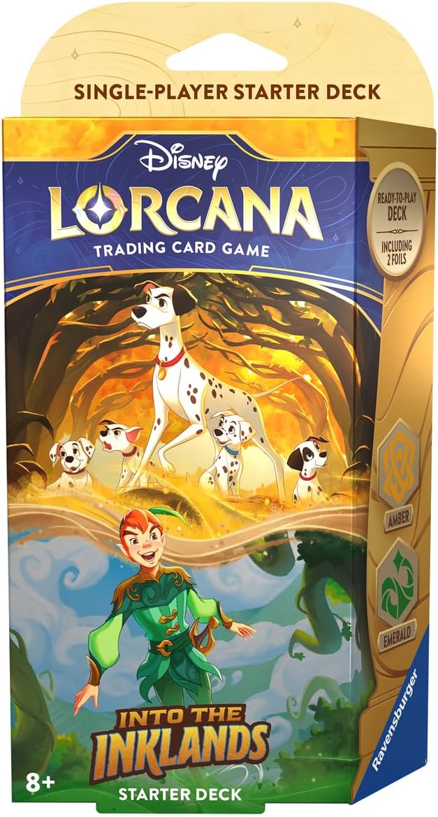 Lorcana: Into the Inklands (Dalmatian & Peter Pan) Starter Deck