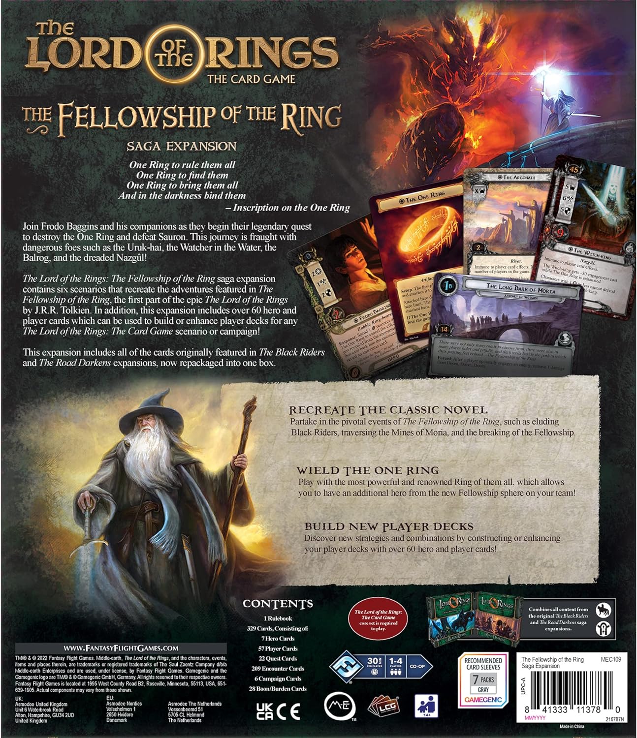 The Lord of the Rings - The Card Game - Fellowship of the Ring:Saga Expansion