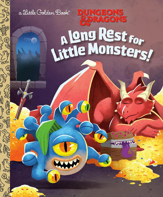 a Little Golden Book - D&D A Long Rest for Little Monsters