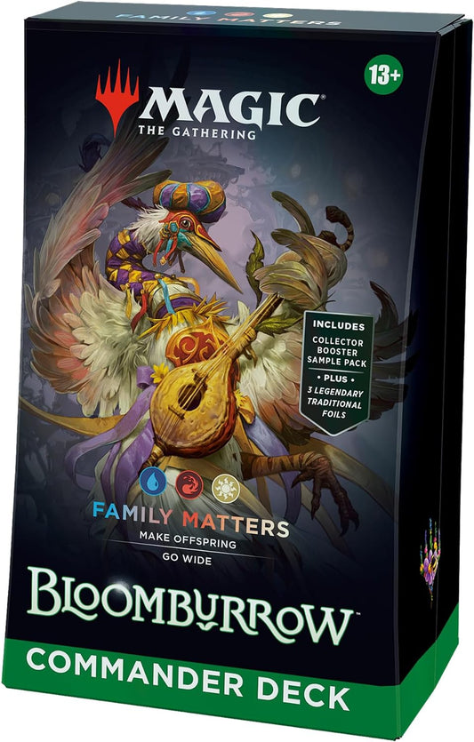 Magic the Gathering: Bloomburrow Commander Deck: Family Matters