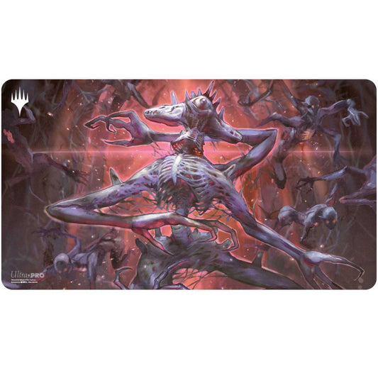 MTG: Duskmourn Playmat Mythic Cycle Black