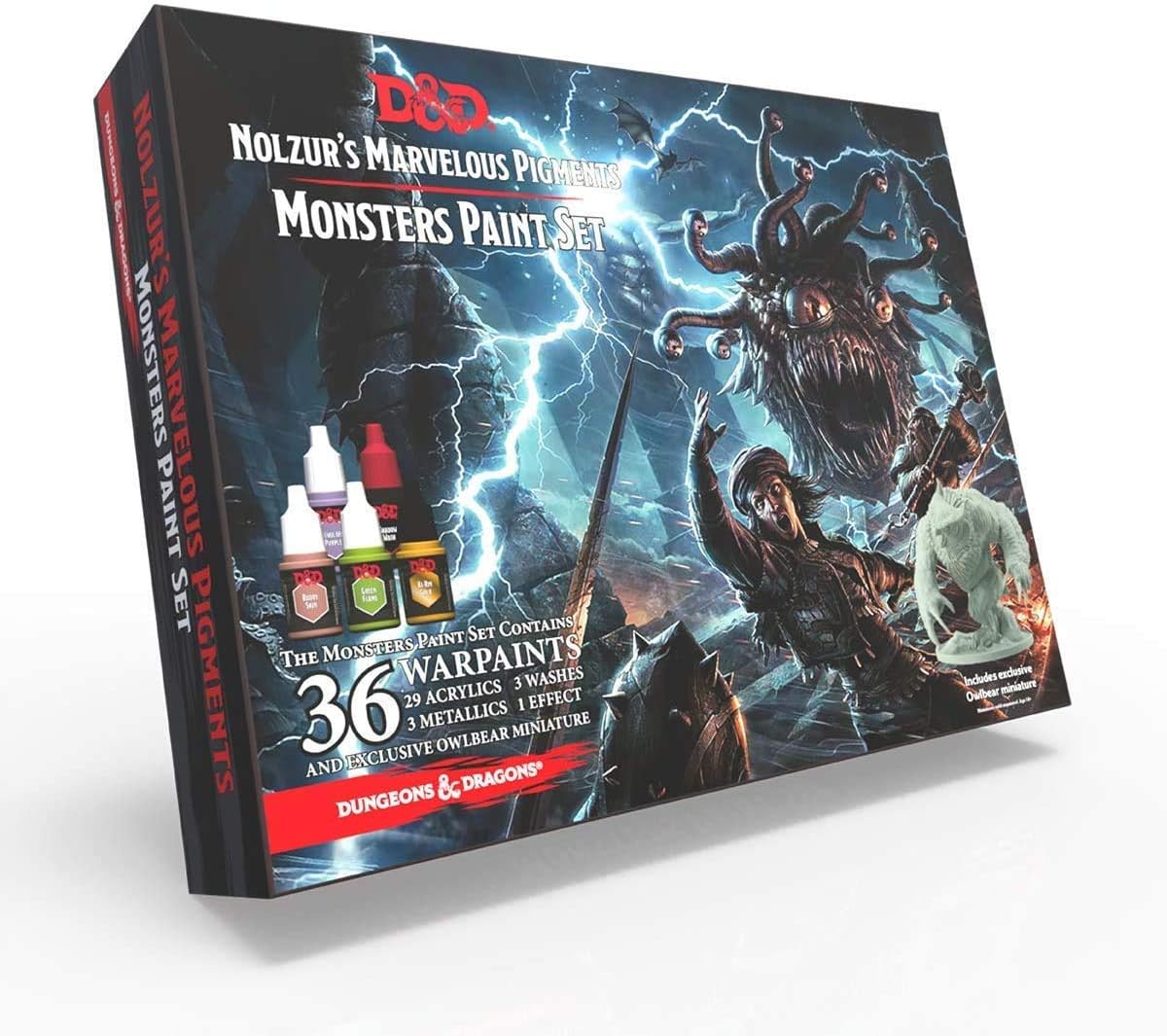 D&D: Nolzur's Marvelous Pigments  - Monsters Paint Set