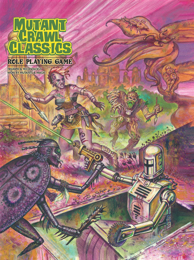 Mutant Crawl Classics: RPG (softcover)