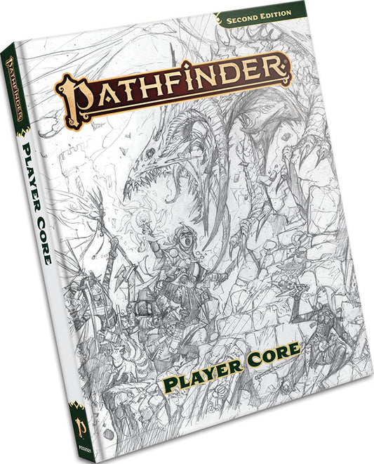 Pathfinder RPG: Player Core Hardcover - alt (sketch) cover