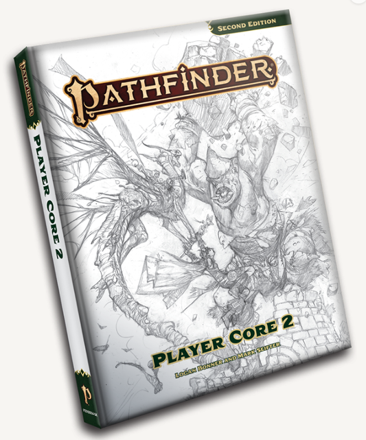 Pathfinder Player Core 2 (alt Sketch) hardcover