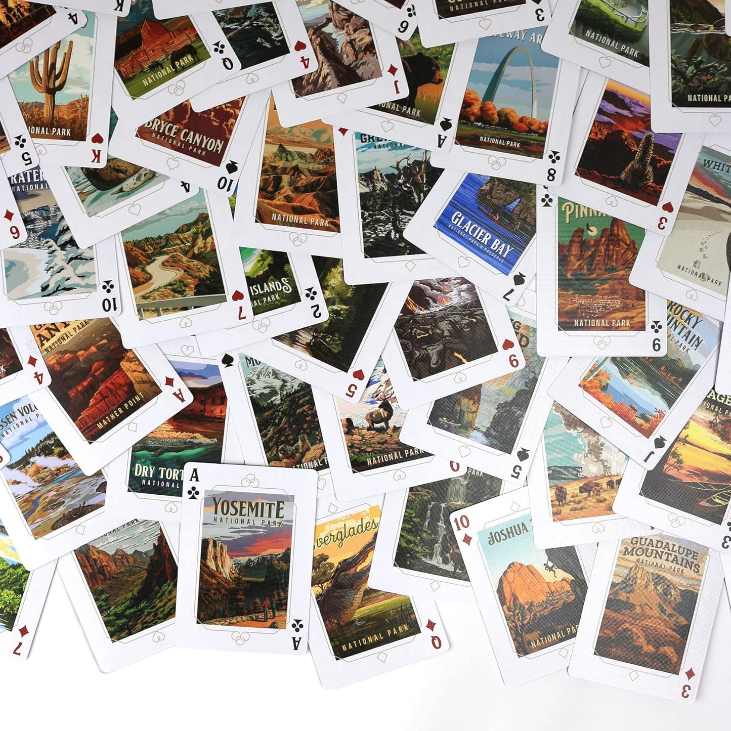 Protect our National Parks playing cards