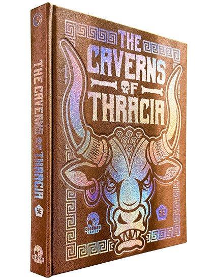 Dungeon Crawl Classics - The Caverns of Thracia (Minotaur Hide Cover - FOIL)