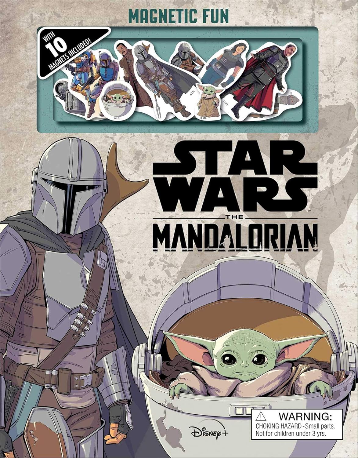 Star Wars The Mandalorian - Hardcover with Magnetic Set