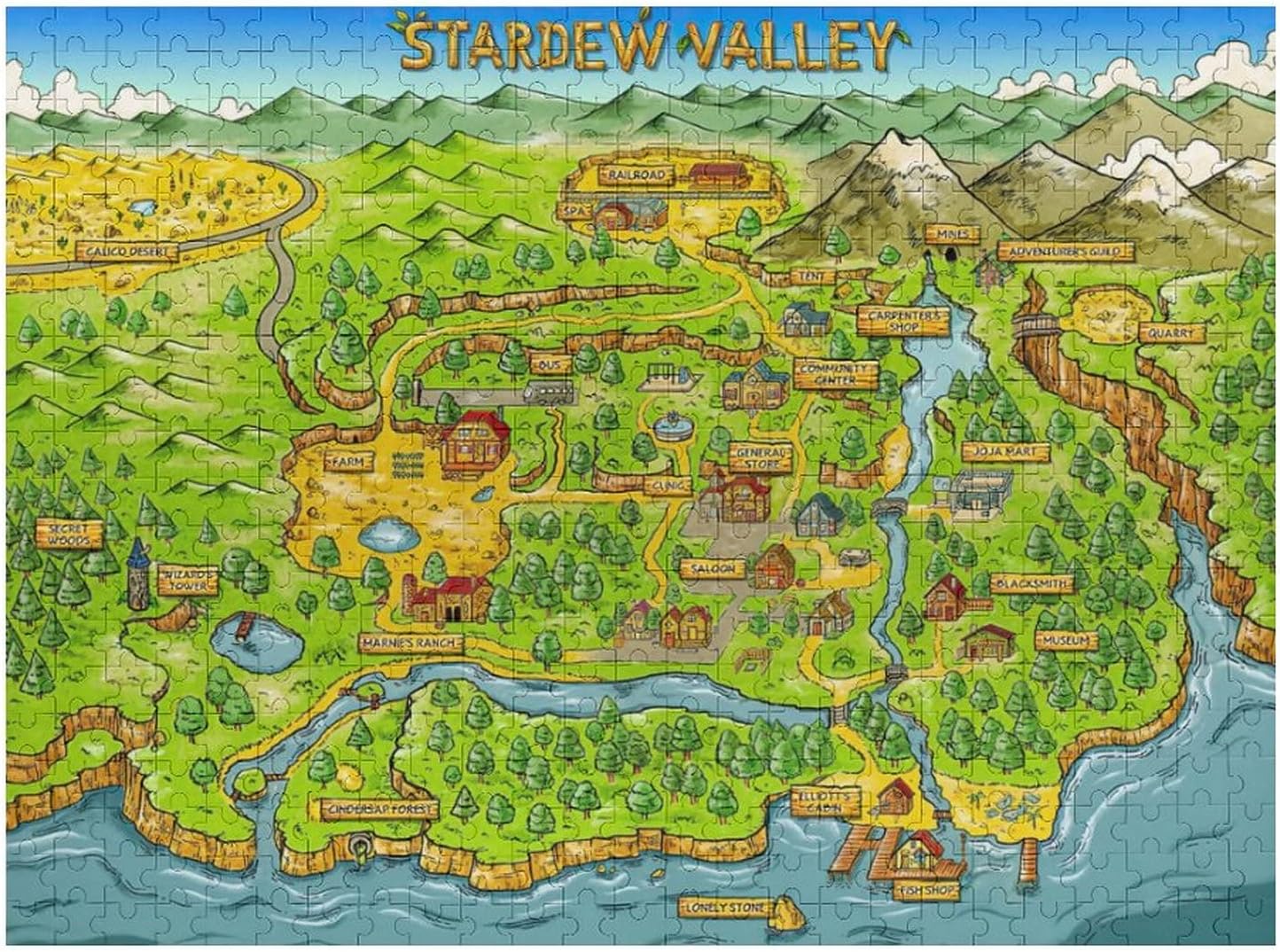 Stardew Valley 500-piece jigsaw puzzle