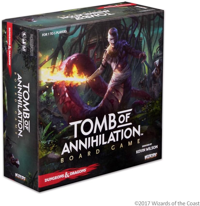 D&D Tomb of Annihilation (board game)